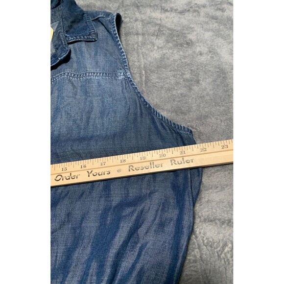 Anthropologie Blue Denim Jumpsuit - Picture 15 of 16